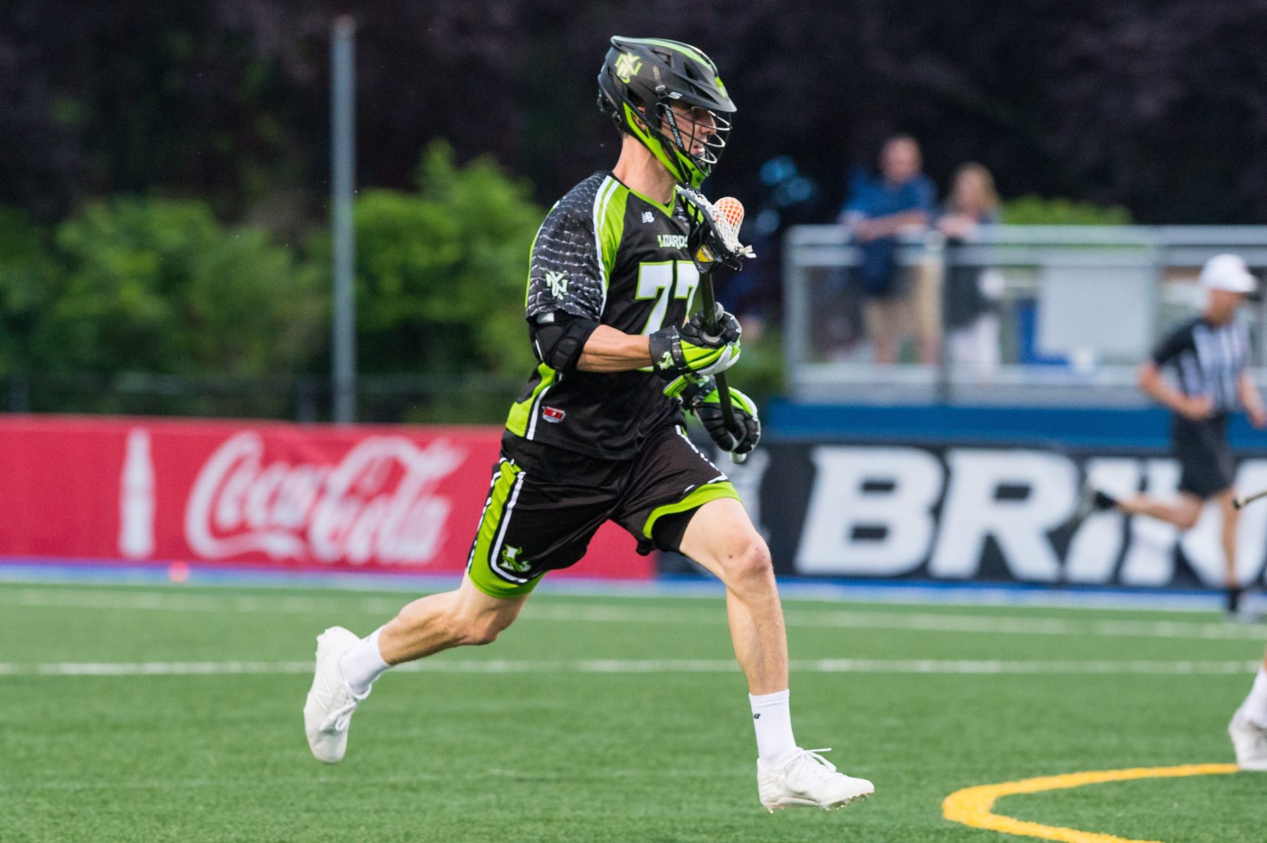 Ben Randall with the New York Lizards